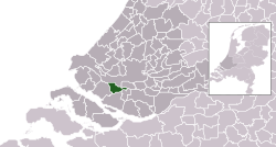 Map - NL - Municipality code 0612 (2009)